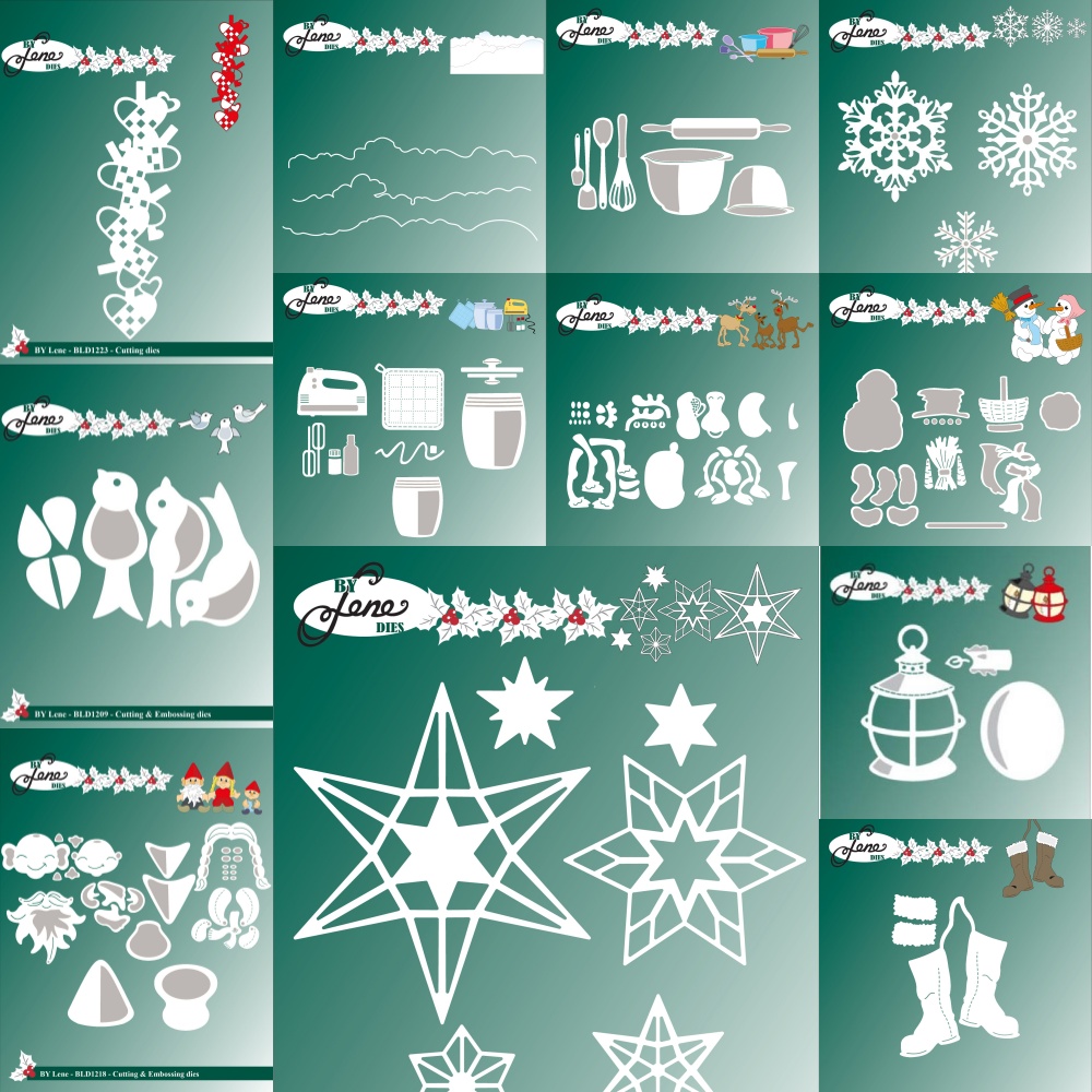 Interior Design Paper - Piggy Craft metal cutting dies cut