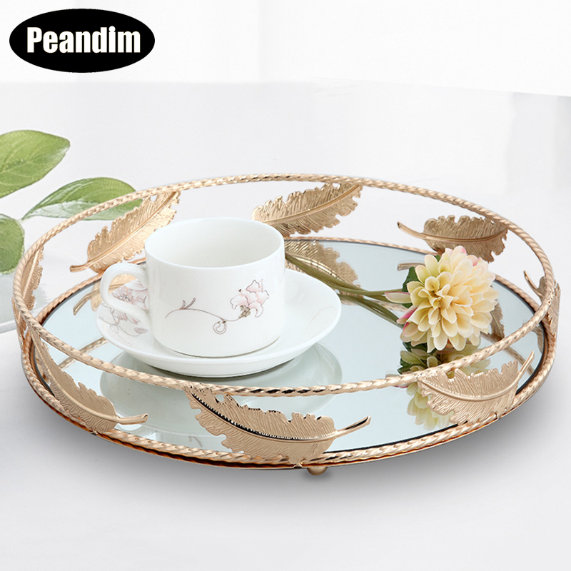 PEANDIM Tối Giản Gương Tròn Kh - đánh giá và giá Travertine Tray Oval
