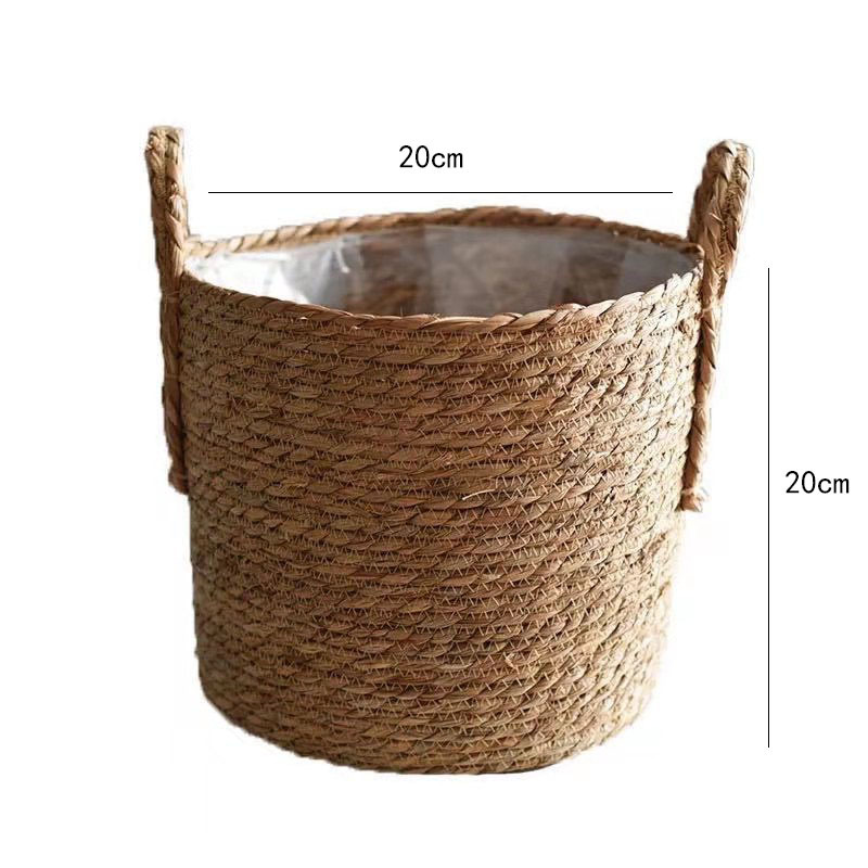 1PC Handwoven natural rattan h - đánh giá và giá Rattan Tray Handle