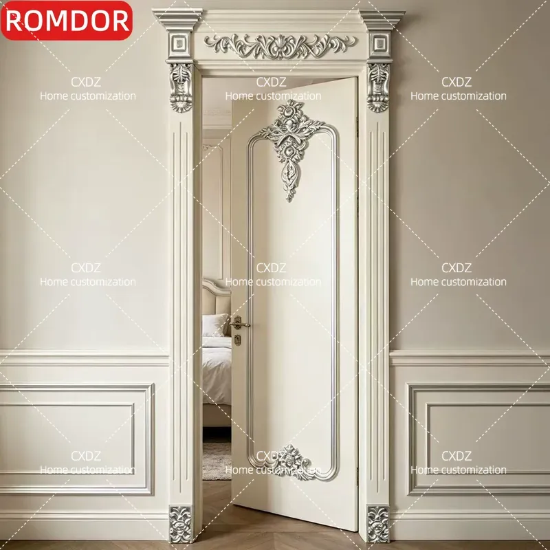 Custom White Luxury Solid Wood - đánh giá và giá Interior Design White And Wood