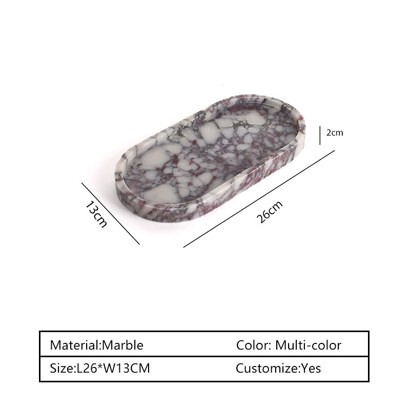 Natural Marble Tray Oval Stone - đánh giá và giá Travertine Tray Oval