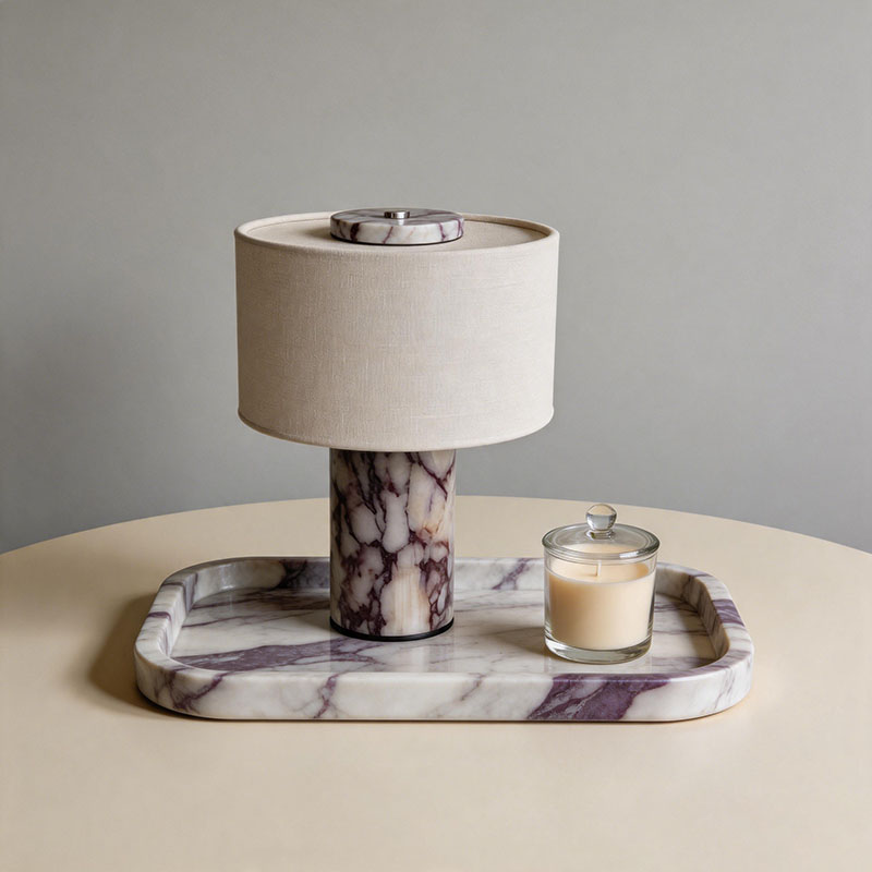 Natural Marble Tray Oval Stone - đánh giá và giá Travertine Tray Oval
