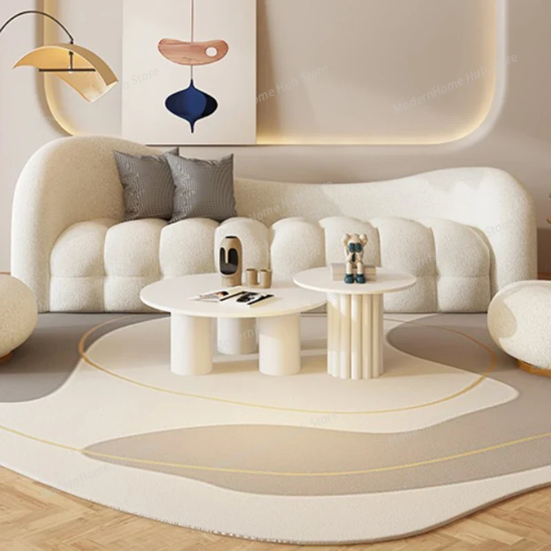 White Cream Living Room Sofas  - đánh giá và giá Interior Design White And Wood