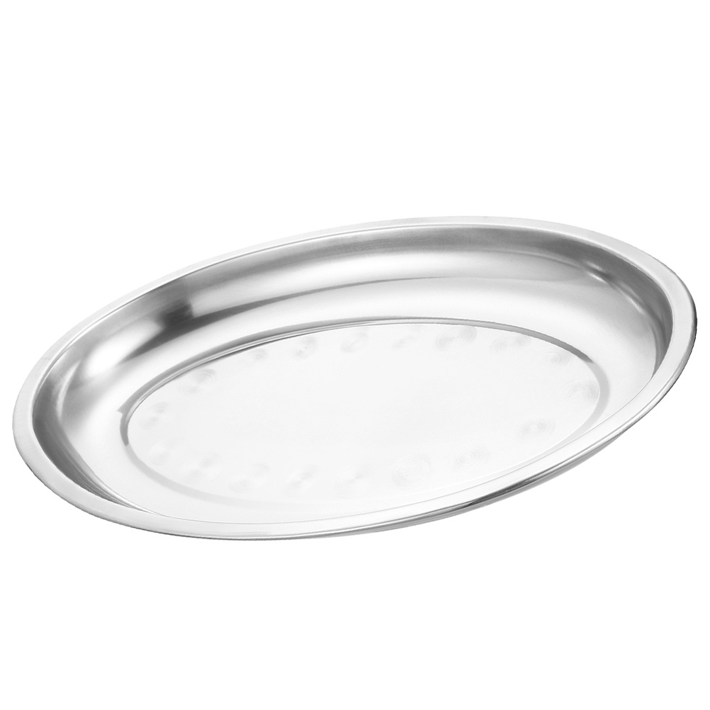 Oval Dinner Plate Stainless St - đánh giá và giá Travertine Tray Oval