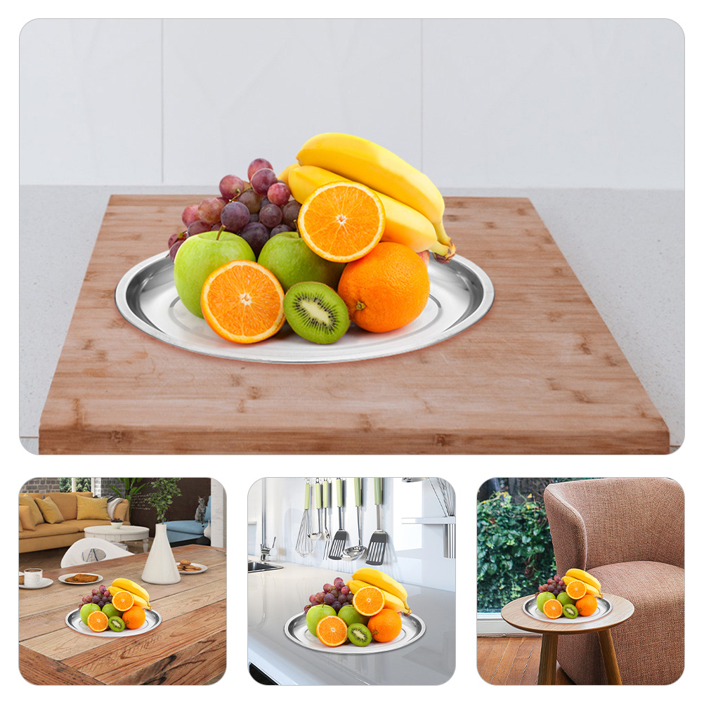 Oval Dinner Plate Stainless St - đánh giá và giá Travertine Tray Oval