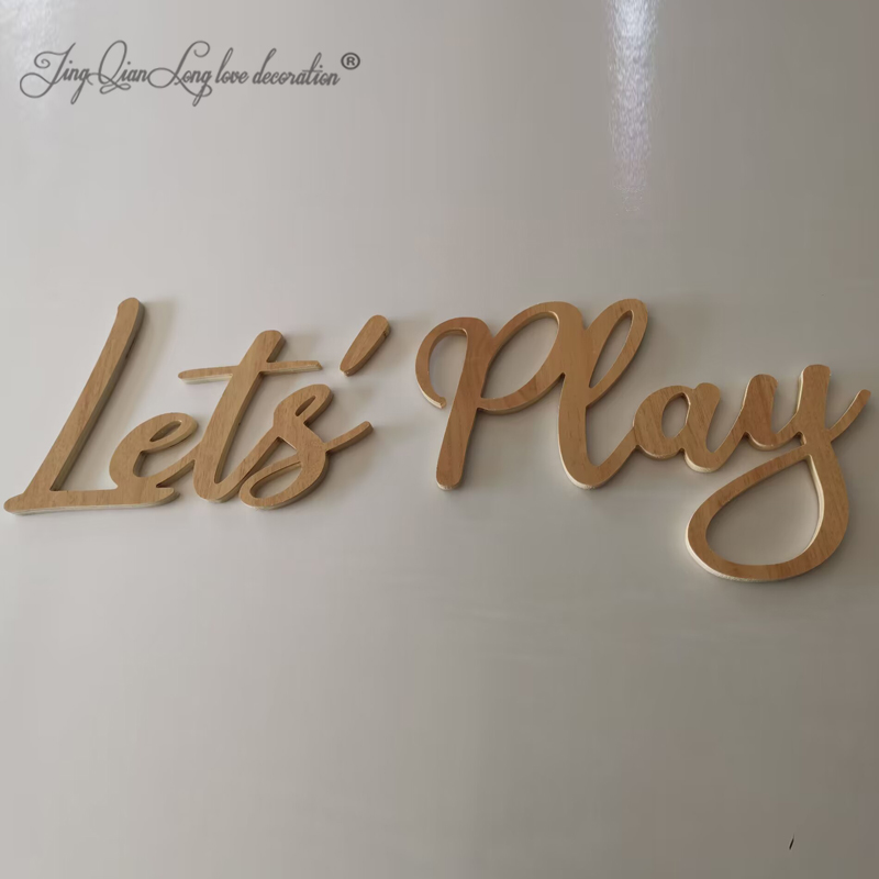 Let's PLAY Wall Sign - Childre - đánh giá và giá Interior Design Years Of School