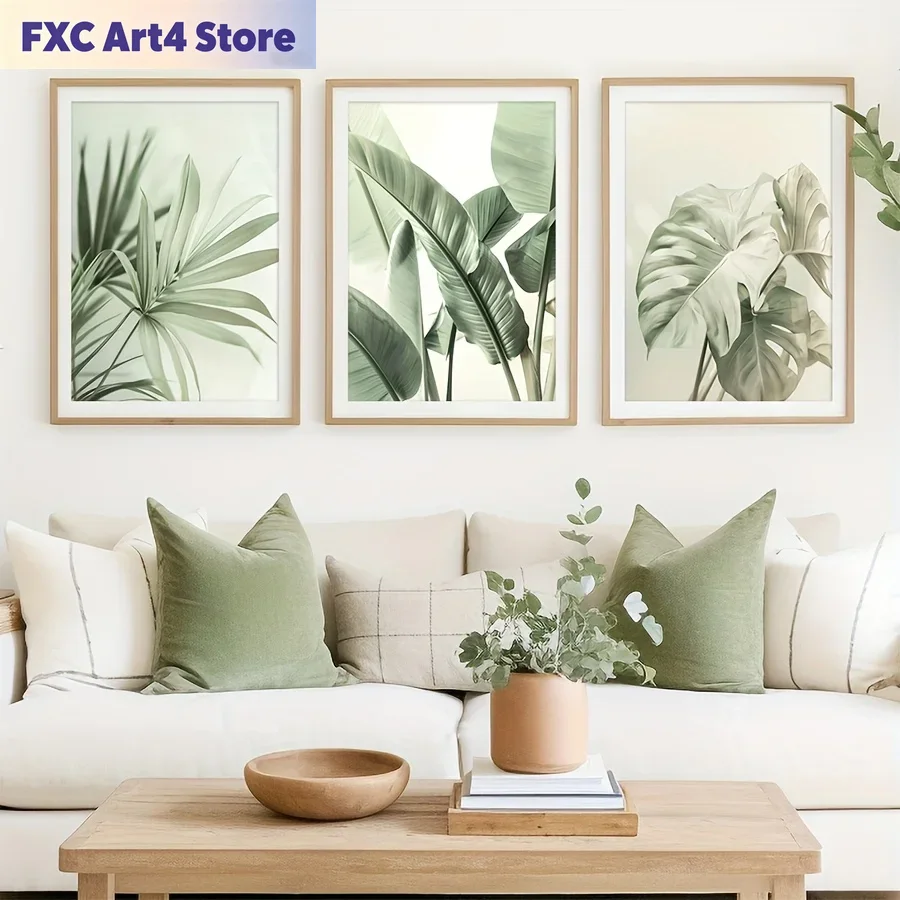 Frameless2D Flat, 3pcs/set Of  - đánh giá và giá Abstract Canvas Set