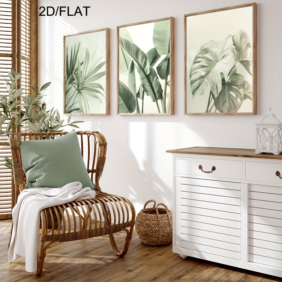 Frameless2D Flat, 3pcs/set Of  - đánh giá và giá Abstract Canvas Set