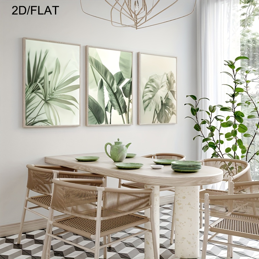 Frameless2D Flat, 3pcs/set Of  - đánh giá và giá Abstract Canvas Set