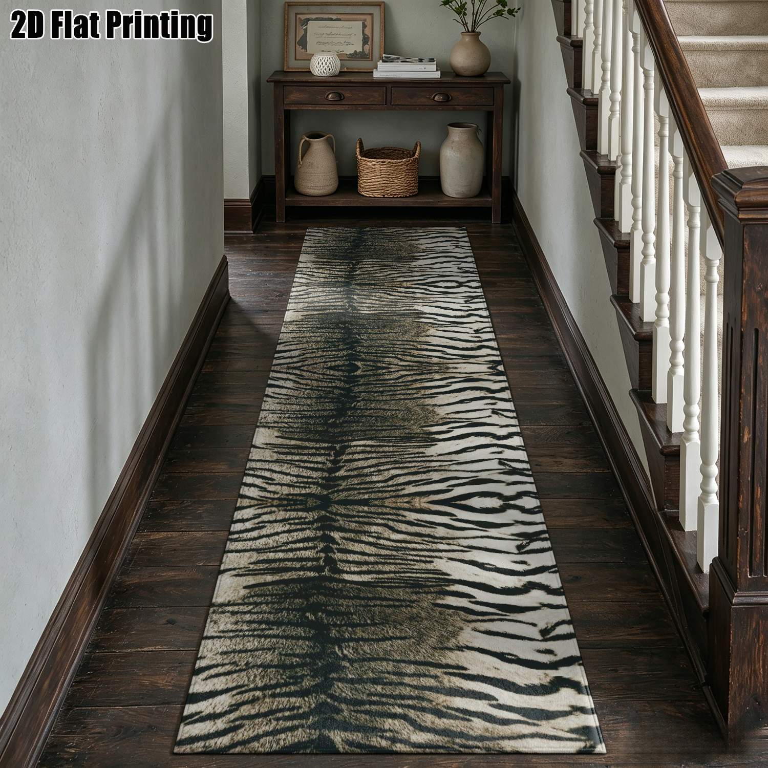 1Pc 2D Printed Long Strip Runn - đánh giá và giá Printed Rug Abstract