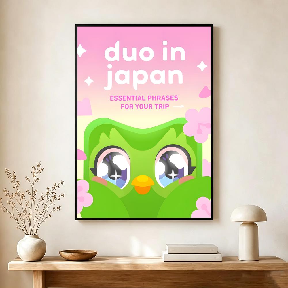 Language App D-duolingo Poster - đánh giá và giá Interior Design Language