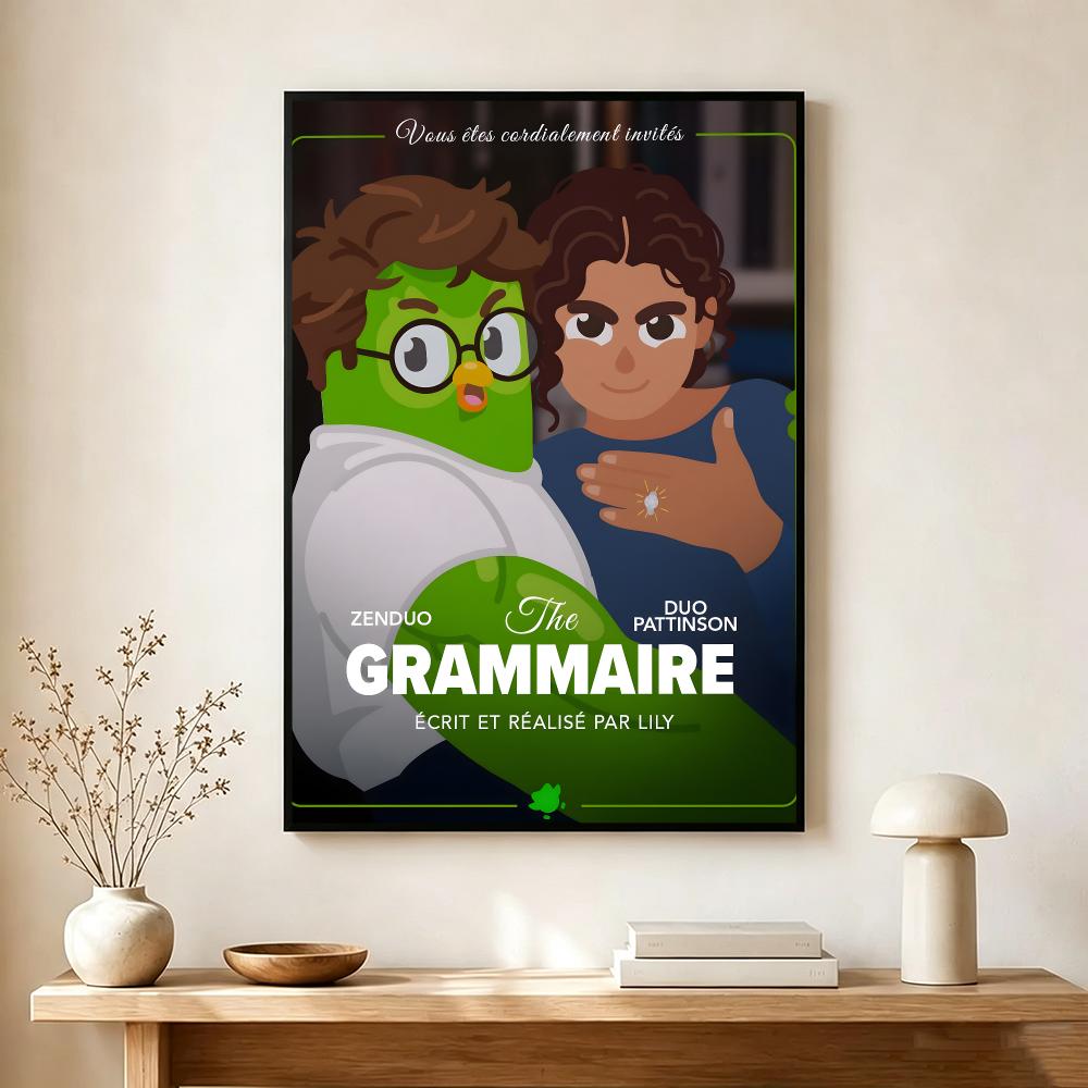 Language App D-duolingo Poster - đánh giá và giá Interior Design Language