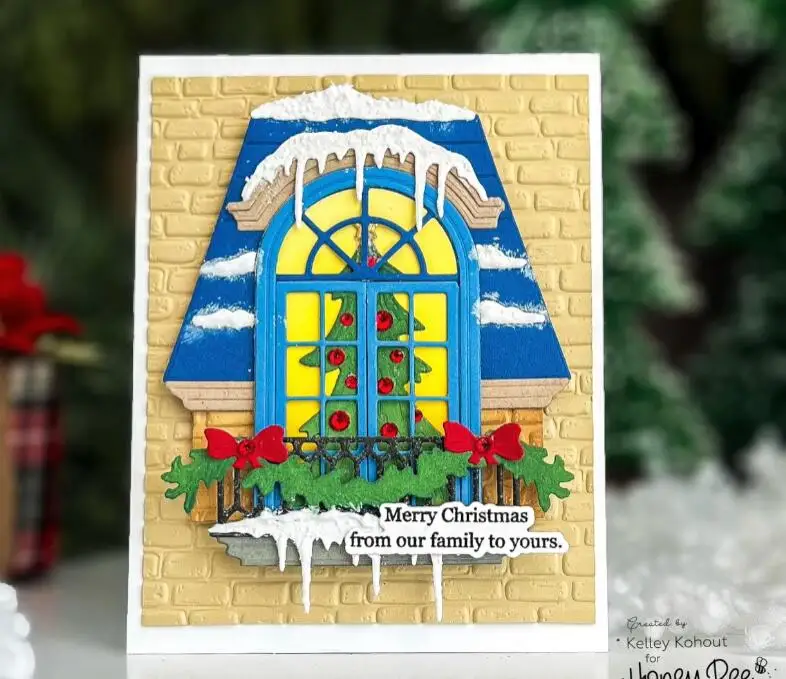2024 New Christmas House Windo - đánh giá và giá Interior Design Paper