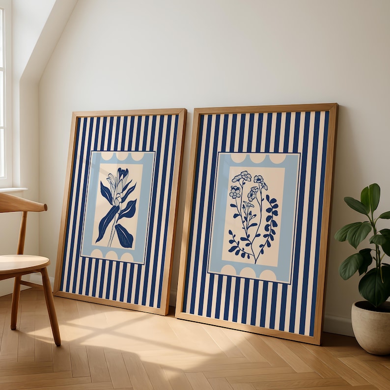 2pcs/set Bohemian Style Plant  - đánh giá và giá Abstract Canvas Set